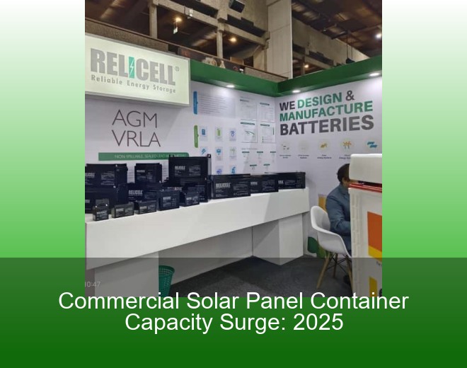 Commercial Solar Panel Container Capacity Surge: 2025